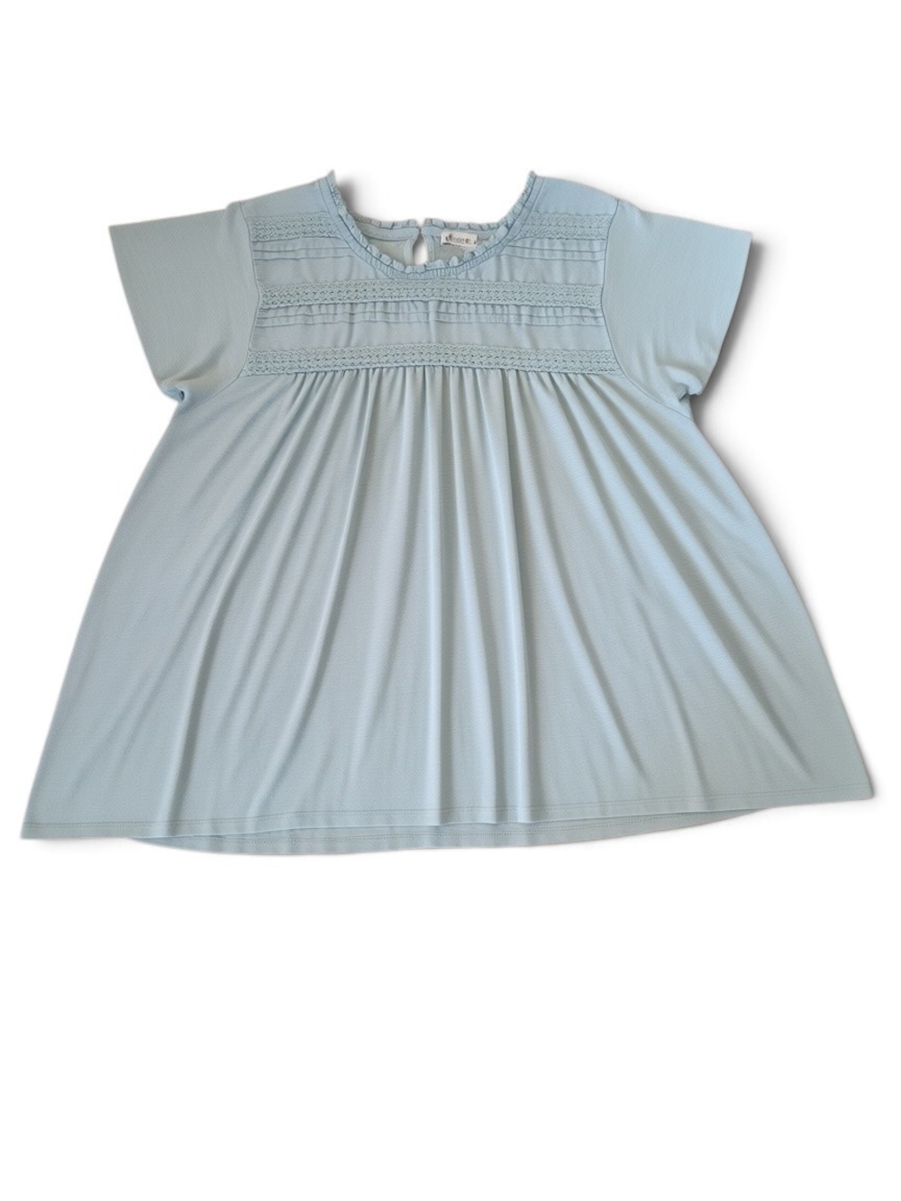 Ella Moss Light Blue Women's Top Size XXL Pre-owned